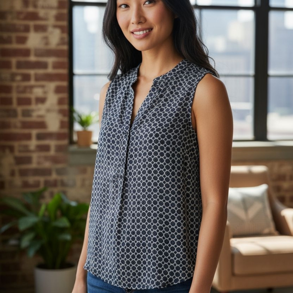 100% Silk Top